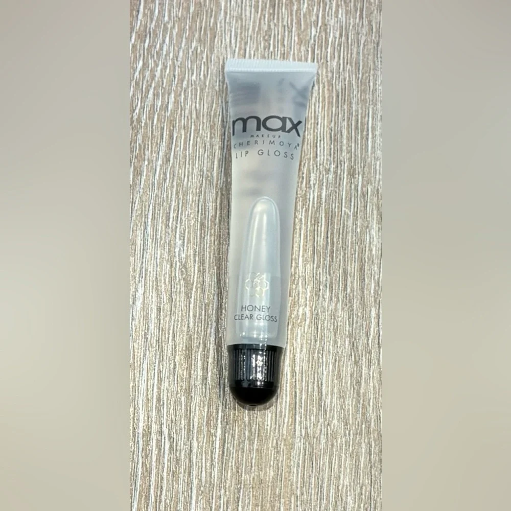 New! Max Cherimoya Honey Clear Lip Gloss